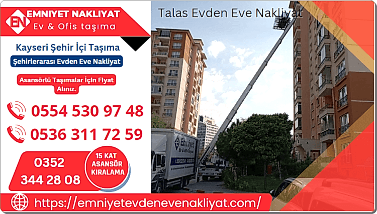 Kayseri talas evden eve nakliyat Fiyatları Kayseri talas evden eve nakliyat Fiyatları